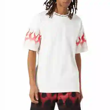 Vision of Super Flame Print T-Shirt