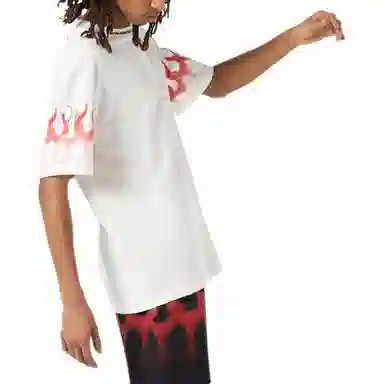 Vision of Super Flame Print T-Shirt