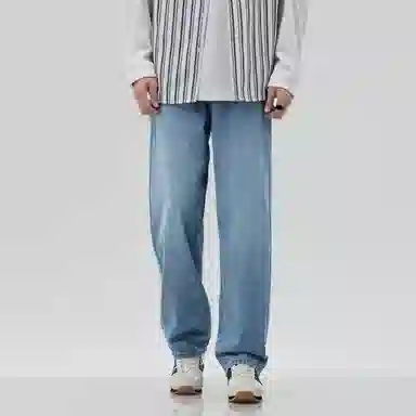 EPTISON Vintage Loose Straight Jeans