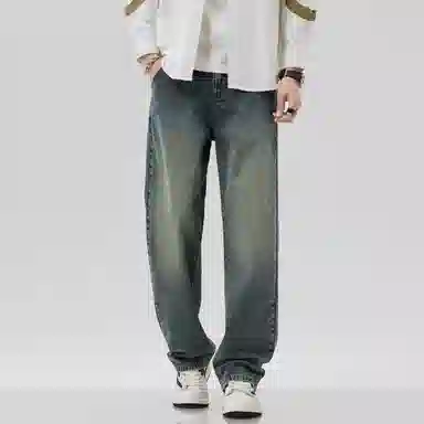 EPTISON Vintage Loose Straight Jeans
