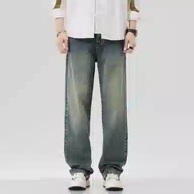 EPTISON Vintage Loose Straight Jeans