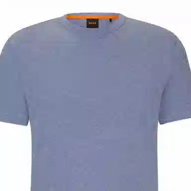 HUGO BOSS Cotton-Jersey T-Shirt With Tonal Logo T