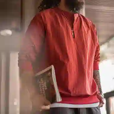 Maden Retro Baseball Sweatshirt