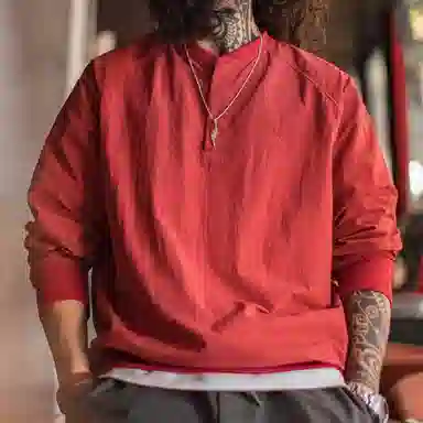 Maden Retro Baseball Sweatshirt