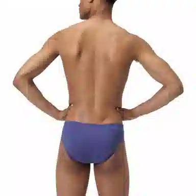 Speedo Solid One Brief Blue Endurance logo