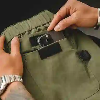 MADEN Adjustable Washed Pants