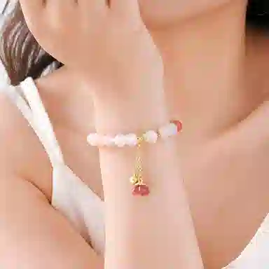 恋朵 时尚新中式 诸事顺利 流苏 优雅气质 小众高级感 玛瑙 手串 女款