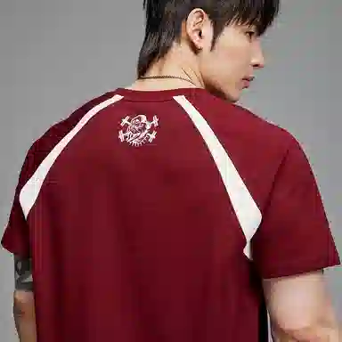 Muscle Dog V-Neck Loose Fit T-Shirt