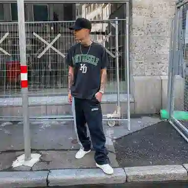 Askyurself x kd Logo T-Shirt Black