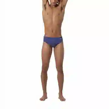 Speedo Solid One Brief Blue Endurance logo