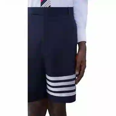 THOM BROWNE Cotton 4-Bar Pocket Short