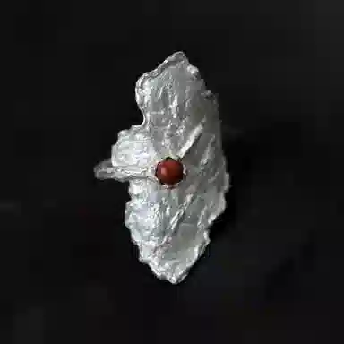 M.Wong Desire Series Adjustable Silver Ring