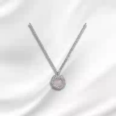 大唐国鼎 岁岁平安新中式复古风小众设计优雅国潮 精致纹理旺事业学业财运 好运 琉璃 项链 女款