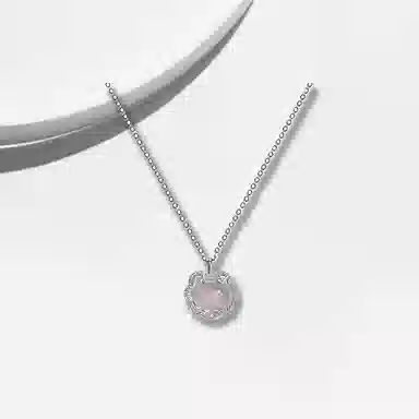 大唐国鼎 岁岁平安新中式复古风小众设计优雅国潮 精致纹理旺事业学业财运 好运 琉璃 项链 女款