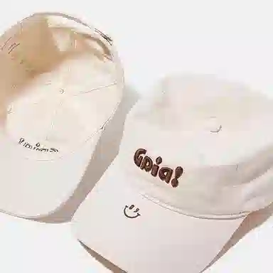 杨同学 刺绣百搭显脸小软顶 棉 棒球帽 男女同款情侣款