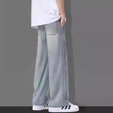 童先森 薄款直筒垂感休闲裤 男款