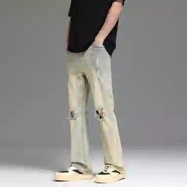 UNKNOWTAL Vintage Washed Denim Jeans