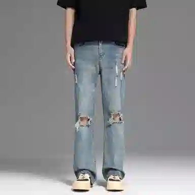 UNKNOWTAL Vintage Washed Denim Jeans
