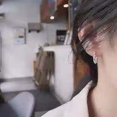 Libby Chic Square Silver Earrings S925