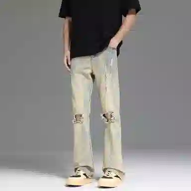 UNKNOWTAL Vintage Washed Denim Jeans
