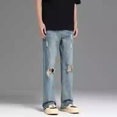 UNKNOWTAL Vintage Washed Denim Jeans