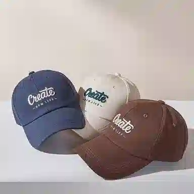 杨同学 加大头围深顶韩版百搭 棉 棒球帽 男女同款情侣款