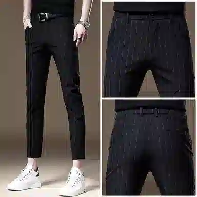 吉肯蒂 简约修身时尚休闲裤 男款