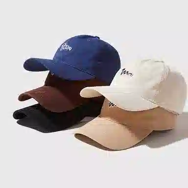 杨同学 加深宽帽檐 棉 鸭舌帽 男女同款情侣款