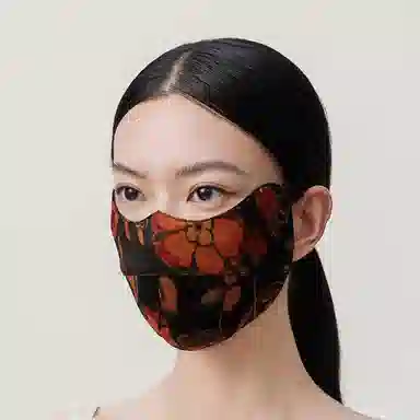 上海故事 高颜值遮阳防紫外线透气 桑蚕丝 防晒面罩 男女同款情侣款