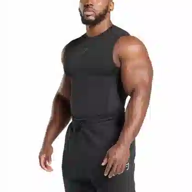 Gymshark Sleeveless Gym Top Black