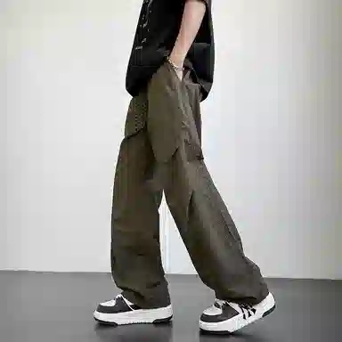 尘映 美式高街潮牌宽松休闲裤 男款