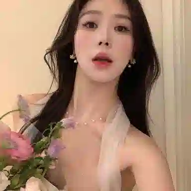 芒果饰品 春季超仙桂花珍珠流苏轻奢高级感 亚克力 耳环 女款