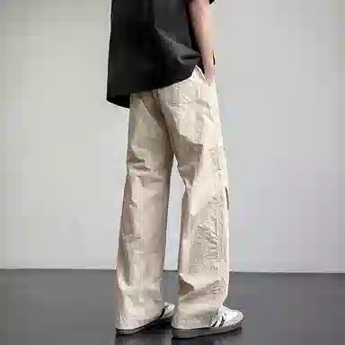 尘映 美式高街潮牌宽松休闲裤 男款