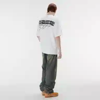 XINYINSU Retro Logo T-Shirt