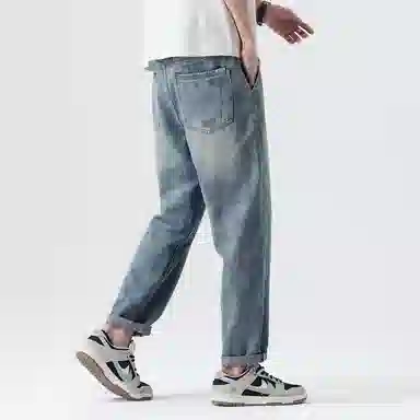 PANDA ADEVIL Devil Cropped Jeans