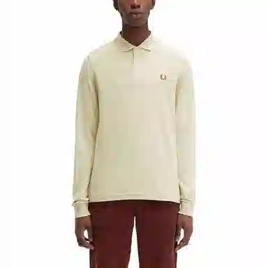 Fred Perry Polo Sweater Oatmeal