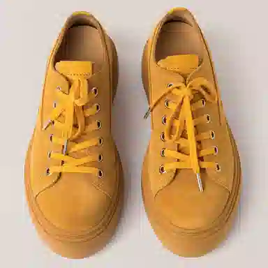 SMFK Suede Low Sneakers Ginger