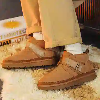 ACEMICKY Snow Boots Chestnut