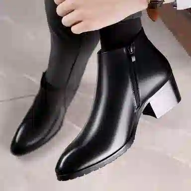 LUOMAIKE Short Boots Black