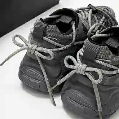 Beau Today Retro Dad Sneakers Space Grey