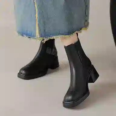 子骁 通勤百搭 短靴 女款