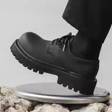 Chi Lang Ultra Fiber Leather Casual Black