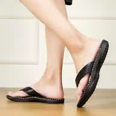 木林森 时尚百搭人字拖鞋 男款