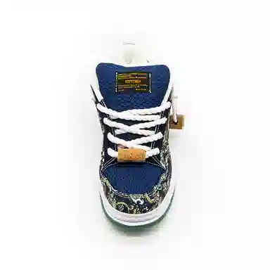 SUPSTORM Cashew Canvas Sneakers Blue