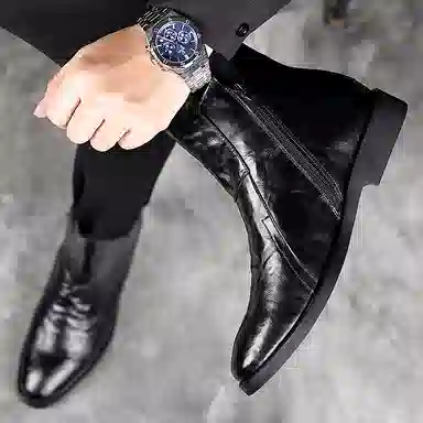 LUOMAIKE Short Boots Black