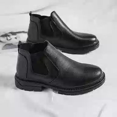 PinYi Chelsea Boots Black