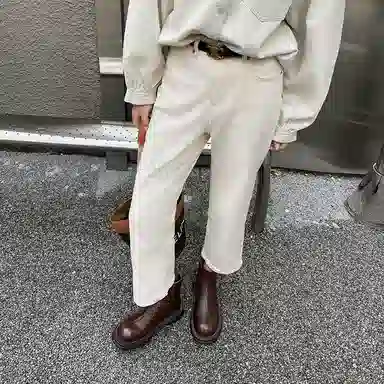 子骁 羊皮 日常气质通勤 舒适柔透气 短靴 女款