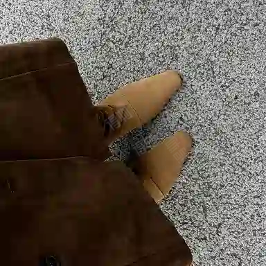 子骁 牛反绒 复古个性时髦 气质慵懒百搭 短靴 女款