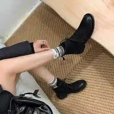 Yeezy Reezy Leather Martin Boots