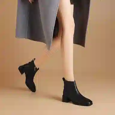 波尔谛奇 羊皮 显瘦时尚气质百搭 短靴 女款